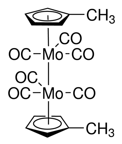 Methylcyclopentadienylmolybdenum tricarbonyl dimer - CAS:33056-03-0 - Carbon monoxide, Methylcyclopentane, 49lybdeniomolybdenum
